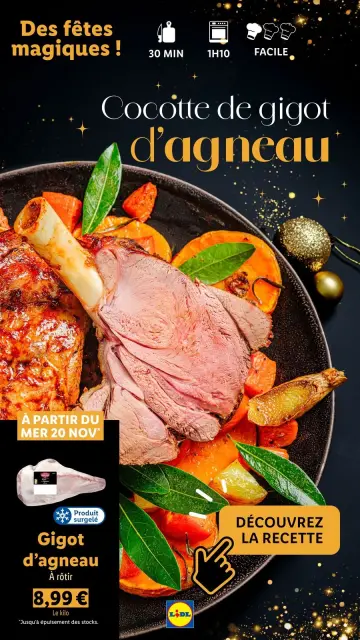 Offres Lidl France de 21 décembre à 3 janvier 2025 Offres de Noël - Page 26