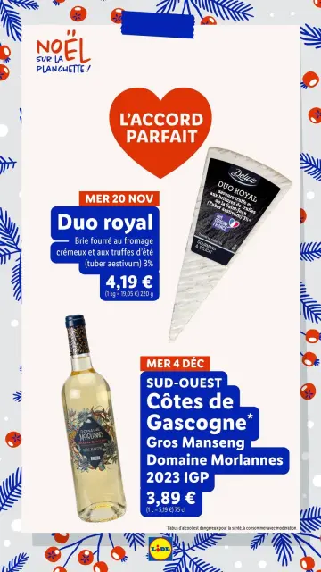 Offres Lidl France de 21 décembre à 3 janvier 2025 Offres de Noël - Page 44