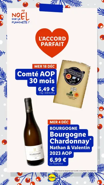 Offres Lidl France de 21 décembre à 3 janvier 2025 Offres de Noël - Page 41