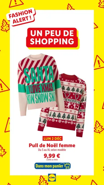 Offres Lidl France de 21 décembre à 3 janvier 2025 Offres de Noël - Page 72