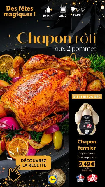 Offres Lidl France de 21 décembre à 3 janvier 2025 Offres de Noël - Page 24