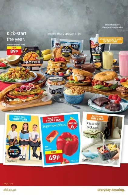 Ofertas de ALDI Reino Unido de 27 diciembre a 10 enero 2025 ofertas semanales - Página 1
