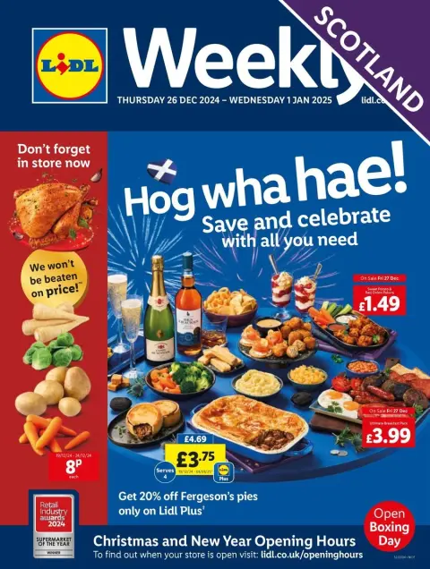 Ofertas de Lidl Reino Unido de 26 diciembre a 1 enero 2025 ofertas semanales - Página 1