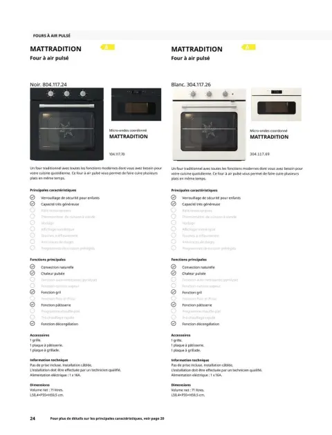 Offres IKEA France de 1 octobre à 31 juillet 2025 ÉLECTROMÉNAGER Guide d’achat - Page 24