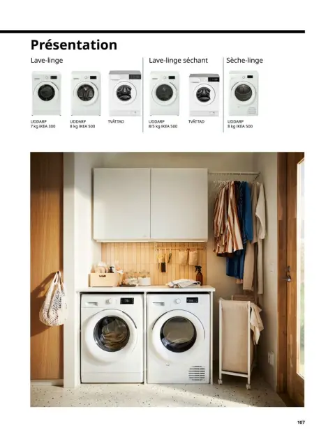 Offres IKEA France de 1 octobre à 31 juillet 2025 ÉLECTROMÉNAGER Guide d’achat - Page 107