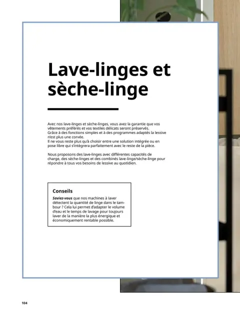 Offres IKEA France de 1 octobre à 31 juillet 2025 ÉLECTROMÉNAGER Guide d’achat - Page 104
