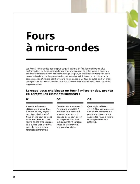 Offres IKEA France de 1 octobre à 31 juillet 2025 ÉLECTROMÉNAGER Guide d’achat - Page 32