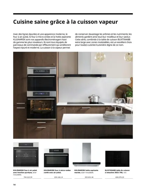 Offres IKEA France de 1 octobre à 31 juillet 2025 ÉLECTROMÉNAGER Guide d’achat - Page 14