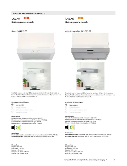 Offres IKEA France de 1 octobre à 31 juillet 2025 ÉLECTROMÉNAGER Guide d’achat - Page 71