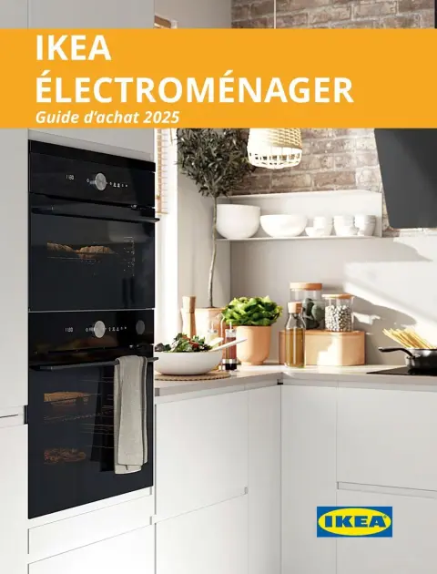 Offres IKEA France de 1 octobre à 31 juillet 2025 ÉLECTROMÉNAGER Guide d’achat - Page 1