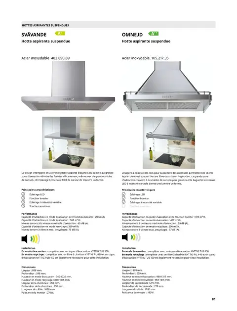 Offres IKEA France de 1 octobre à 31 juillet 2025 ÉLECTROMÉNAGER Guide d’achat - Page 81
