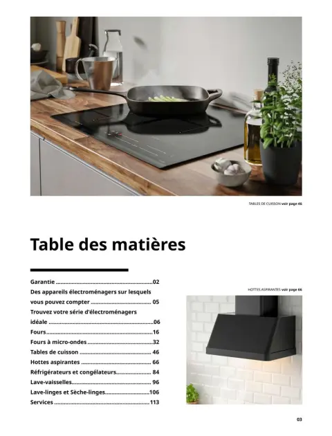 Offres IKEA France de 1 octobre à 31 juillet 2025 ÉLECTROMÉNAGER Guide d’achat - Page 3