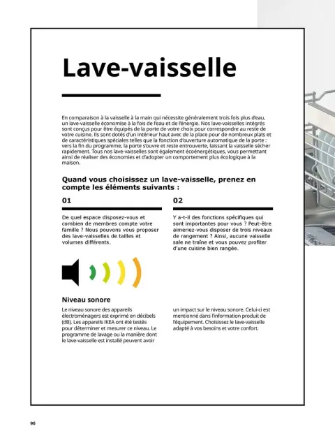 Offres IKEA France de 1 octobre à 31 juillet 2025 ÉLECTROMÉNAGER Guide d’achat - Page 96