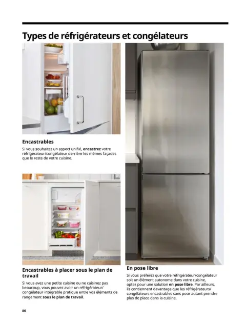 Offres IKEA France de 1 octobre à 31 juillet 2025 ÉLECTROMÉNAGER Guide d’achat - Page 86
