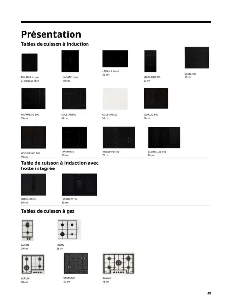 Offres IKEA France de 1 octobre à 31 juillet 2025 ÉLECTROMÉNAGER Guide d’achat - Page 49