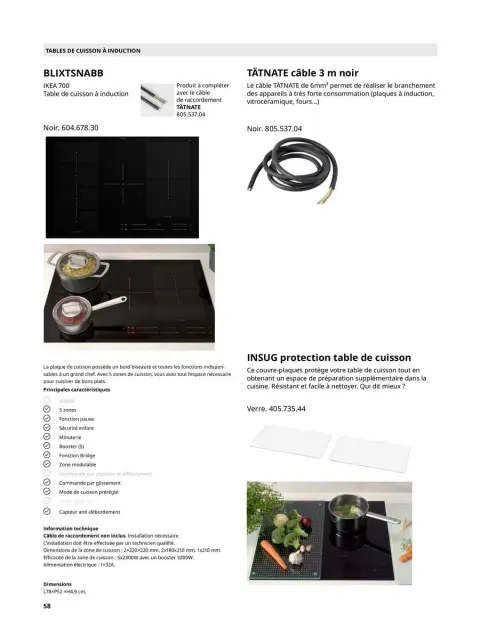 Offres IKEA France de 1 octobre à 31 juillet 2025 ÉLECTROMÉNAGER Guide d’achat - Page 58