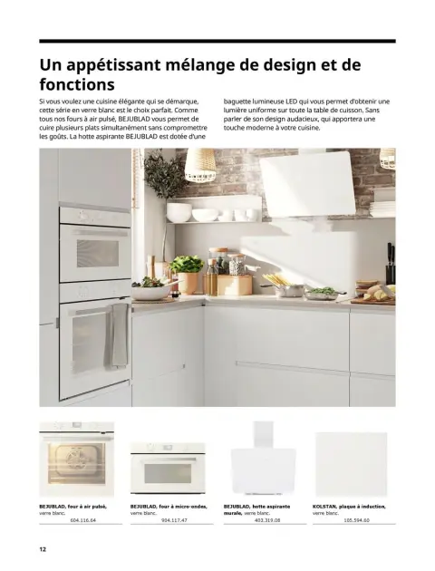 Offres IKEA France de 1 octobre à 31 juillet 2025 ÉLECTROMÉNAGER Guide d’achat - Page 12