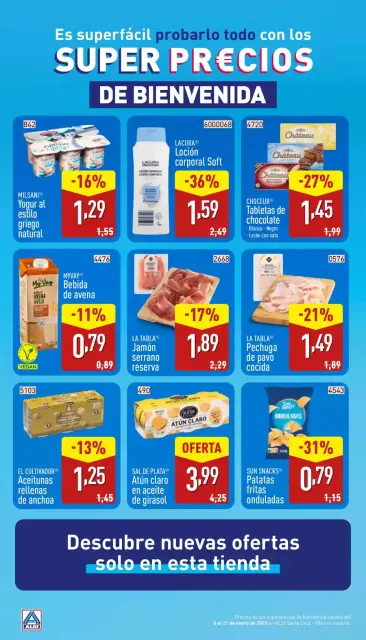 ALDI Spain Offers from 8 to 21 January 2025 Super Prices - Page 1