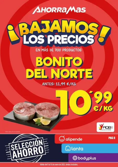 Ofertas de Ahorramas España de 9 a 15 enero 2025 ¡Bajamos los precios! - Página 1