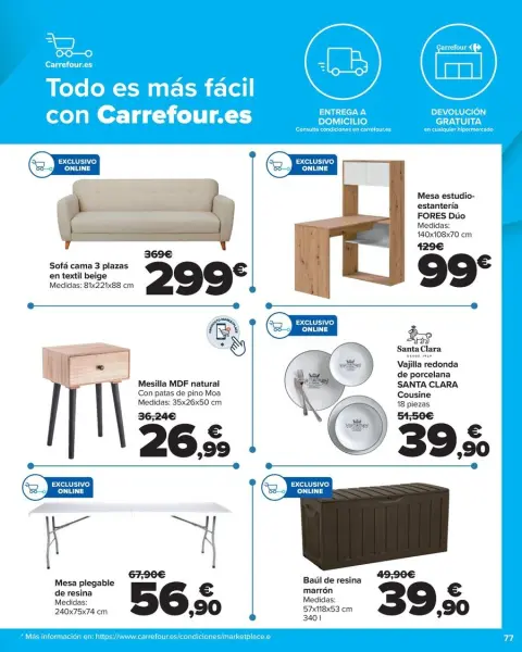 Ofertas de Carrefour España de 10 a 19 enero 2025 HOGAR Ofertas - Página 77