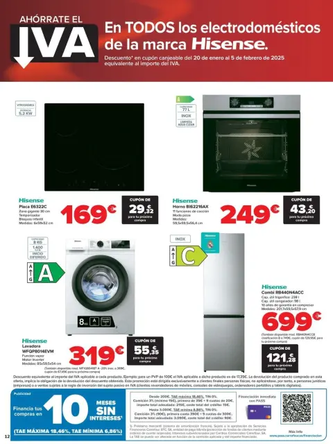 Ofertas de Carrefour España de 10 a 19 enero 2025 Ofertas SIN IVA - Página 12