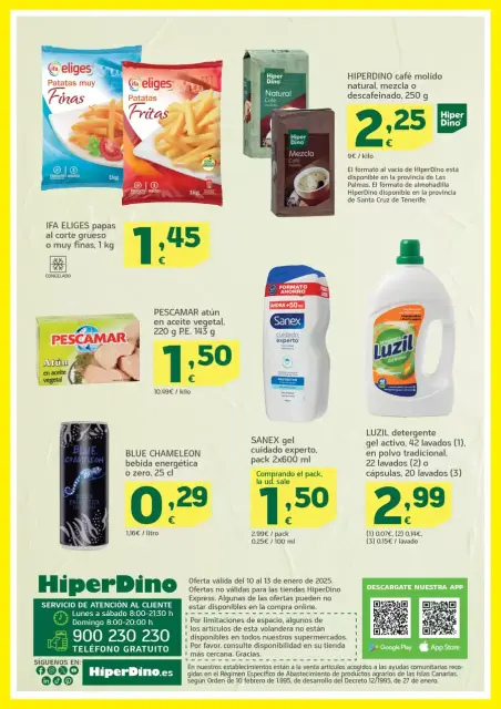 Ofertas de HiperDino España de 10 a 13 enero 2025 Ofertas Que Vuelan - Página 2