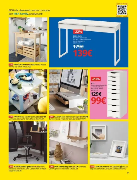 IKEA Spain Offers from 7 to 31 January 2025 Festival Catalog - Page 7