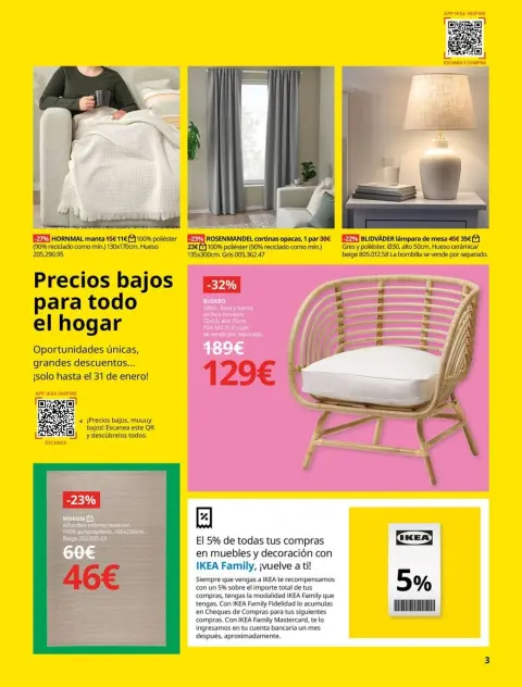 IKEA Spain Offers from 7 to 31 January 2025 Festival Catalog - Page 3
