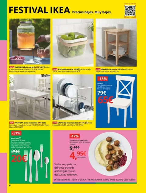 IKEA Spain Offers from 7 to 31 January 2025 Festival Catalog - Page 6