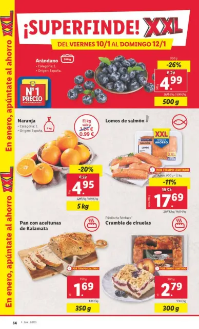 Ofertas de Lidl España de 7 a 12 enero 2025 Ofertas XXL - Página 16