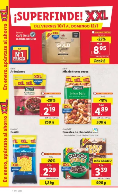 Ofertas de Lidl España de 7 a 12 enero 2025 Ofertas XXL - Página 22