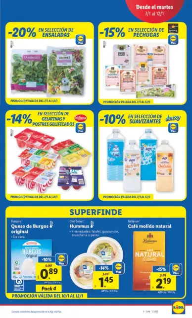 Ofertas de Lidl España de 7 a 12 enero 2025 Ofertas XXL - Página 15