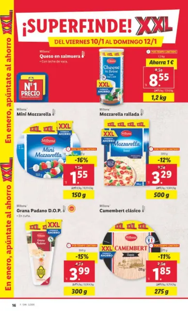 Ofertas de Lidl España de 7 a 12 enero 2025 Ofertas XXL - Página 18