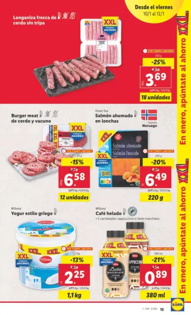 Ofertas de Lidl España de 7 a 12 enero 2025 Ofertas XXL - Página 17