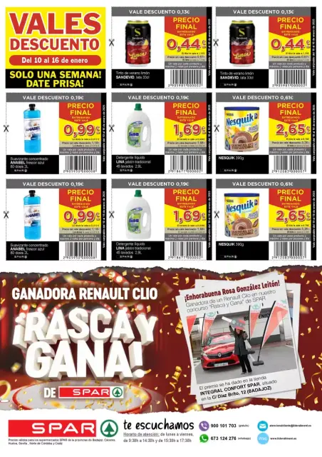 Ofertas de SPAR España de 10 a 16 enero 2025 Ofertas bombazos - Página 2