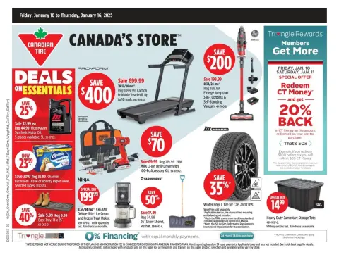 Canadian Tire Canada Offers from 10 to 16 January 2025 Exclusive deals - Page 1