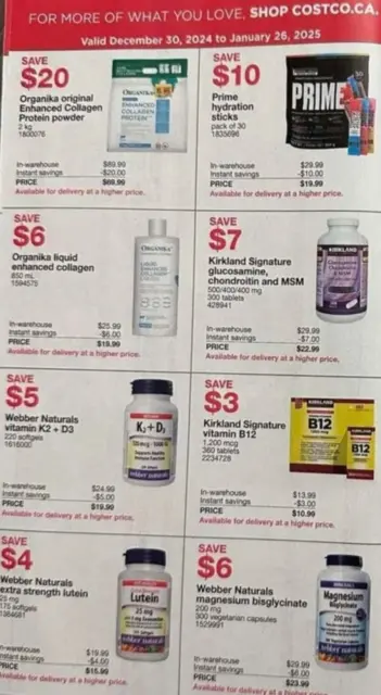 Costco Canada Offers from 30 December to 26 January 2025 More Than $2,000 in Savings - Page 4
