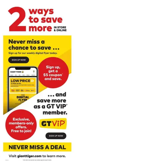 Giant Tiger Canada Offers from 8 to 14 January 2025 Low Price - Page 12