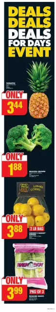 No Frills Canada Offers from 9 to 15 January 2025 Weekly ad - Page 1