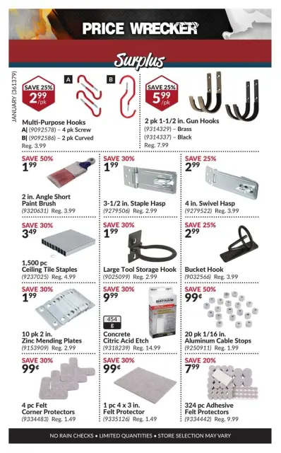 Princess Auto Canada Offers from 1 to 31 January 2025 Price Wrecker - Page 10