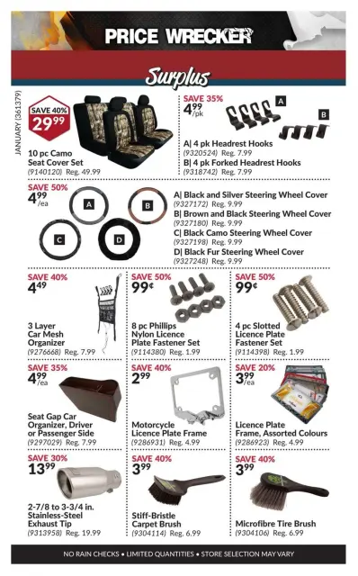 Princess Auto Canada Offers from 1 to 31 January 2025 Price Wrecker - Page 3