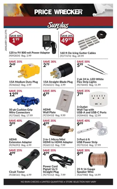 Princess Auto Canada Offers from 1 to 31 January 2025 Price Wrecker - Page 6