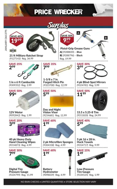 Princess Auto Canada Offers from 1 to 31 January 2025 Price Wrecker - Page 4