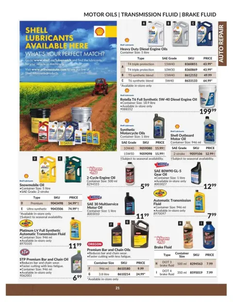 Princess Auto Canada Offers from 23 to 22 April 2025 Auto Repair Catalogue - Page 21