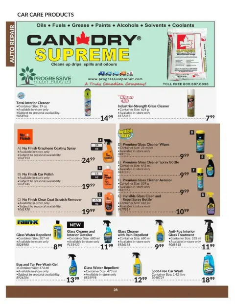 Princess Auto Canada Offers from 23 to 22 April 2025 Auto Repair Catalogue - Page 28