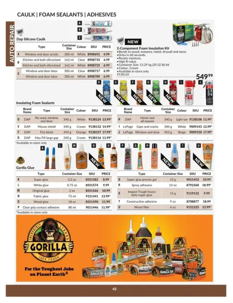 Princess Auto Canada Offers from 23 to 22 April 2025 Auto Repair Catalogue - Page 42