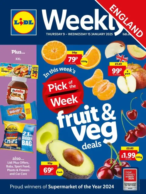 Ofertas de Lidl Reino Unido de 9 a 15 enero 2025 Fantásticas ofertas - Página 1