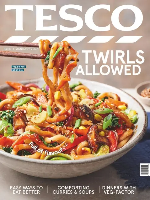 Ofertas de Tesco Reino Unido de 8 a 31 enero 2025 Revista mensual de ofertas - Página 1