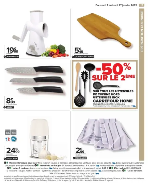 Carrefour France Offers from 7 to 27 January 2025 LET'S TASTE THE BEST OF CUISINE - Page 17
