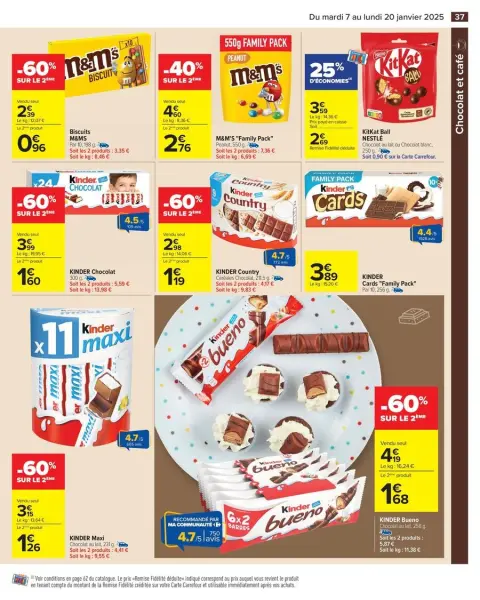 Carrefour France Offers from 7 to 20 January 2025 34% SAVINGS - Page 39